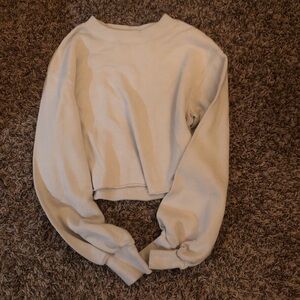 H&M Cream Sweatshirt
